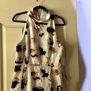 Elegant Floral Midi Dress